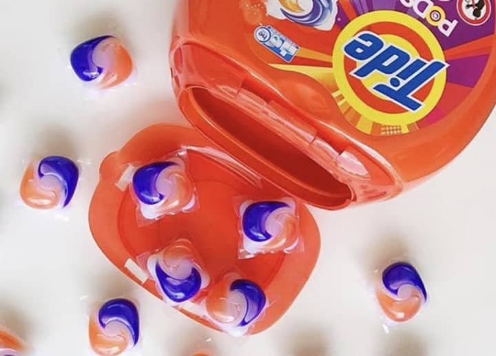 A Paterson woman claims a Tide pod exploded in her bra, resulting in chemical burns.