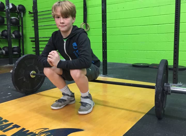 Liam Jones of Paramus is only 10, but he knows what makes him happy: CrossFit.