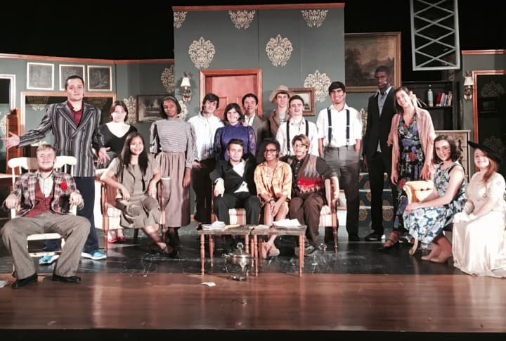 Most of the main cast of Port Chester High School&#x27;s &quot;You Can&#x27;t Take It With You,&quot; a comedy play being performed Thursday Nov. 19 through Saturday.
