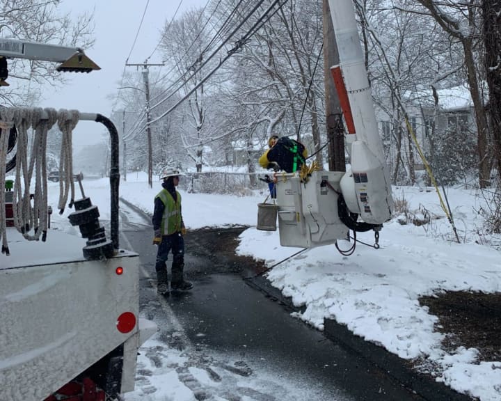 A storm rolling in across the Northeast on Tuesday, Jan. 9 may down power lines and cause outages in Connecticut, the state's leading power provider warned residents.&nbsp;