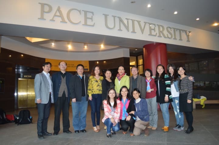 Pace University has been partnering with students and faculty from Guangdong University of Finance and Economics.
