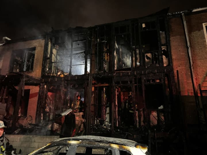 The two-alarm fire left many DC residents displaced.