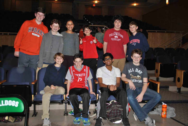 Pictured are the 10 finalists of Irvington Middle School&#x27;s annual Geography Bee.