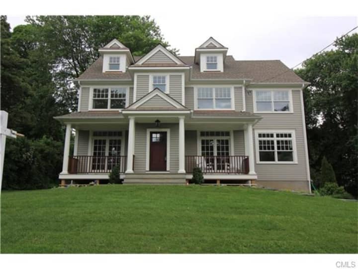 A beautiful colonial home at 328 Davis Road.