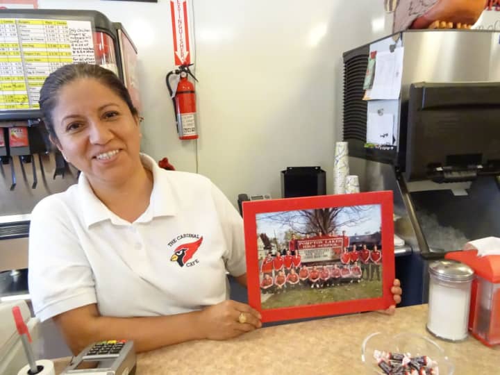 Gladys Ibarra and her husband have owned The Cardinal Cafe in Pompton Lakes for 18 years.