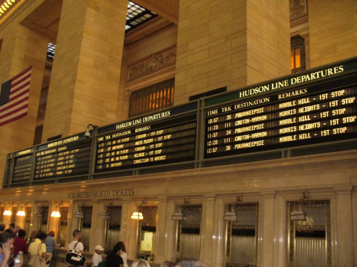 <p>The Grand Central Terminal Big Board.</p>