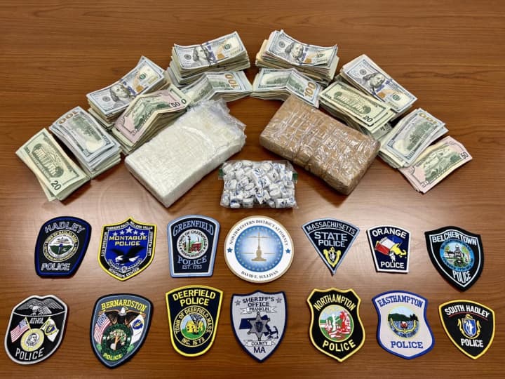 Greenfield officers and several other police agencies seized 2 kilos of suspected cocaine, 520 bags suspected of heroin/fentanyl, and $40,000 in cash from a home of a man they&#x27;d busted two months earlier, authorities said.