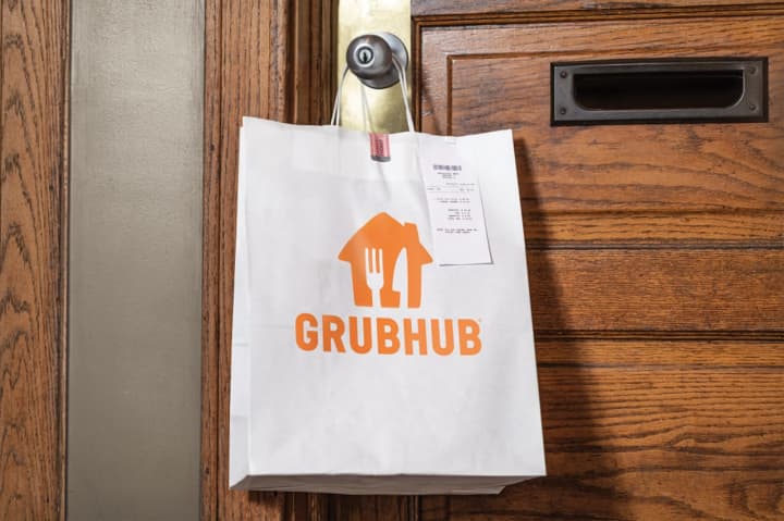 A Grubhub delivery
