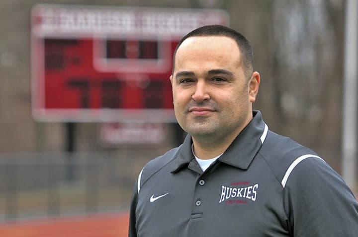 Jay Ciraco, selected as the new coach of the Harrison High School varsity football team