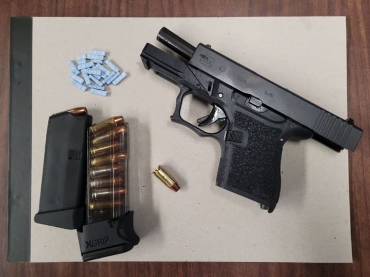 A 31-year-old man is facing charges after police said he was found to be in illegal possession of a handgun during a traffic stop in Westchester County.