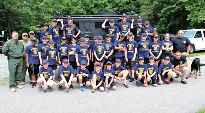 Here are last year&#x27;s attendees of the Junior Police Academy.