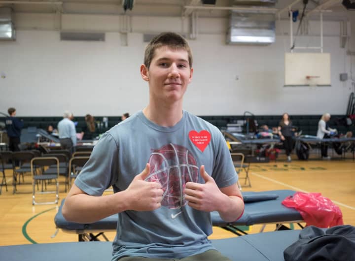 High school students will donate blood in Paramus.