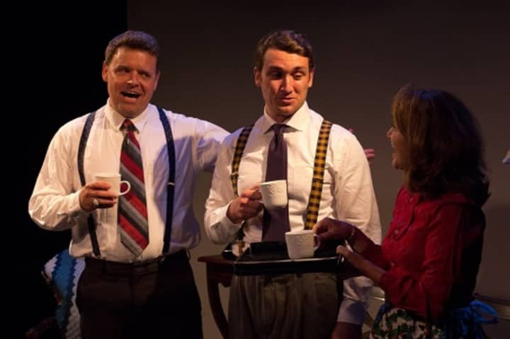 A scene from former Red Hook resident Jean Bordewich&#x27;s play, &quot;Hunt,&quot; which focuses on the tragic McCarthy-era suicide of Wyoming U.S. Sen. Lester C. Hunt Sr.