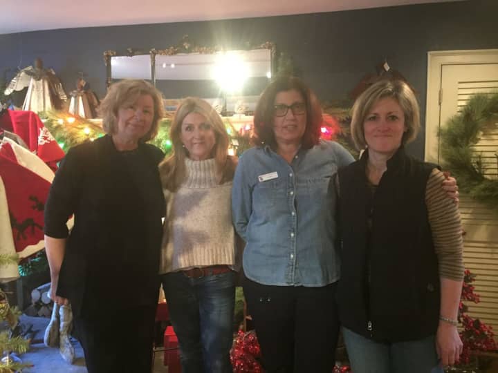 A core staff of four, including Bean, pride themselves on flawless customer service which helps them retain loyal customers. From left to right: Suzanne Proietti, Jennifer Bean, Susan Bruschi and Debbie Fasallo.