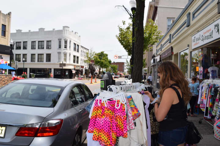 Shoppers found deals at the annual Sidewalk Sale in Ridgewood.