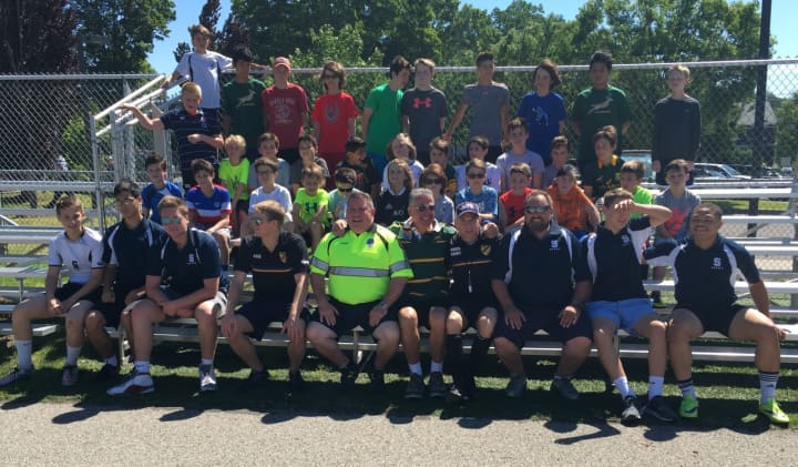 The Westport Police Athletic League (P.A.L.) hosted its first ever Youth Rugby Clinic recently at P.J. Romano Field.