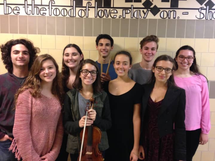 Nine Fox Lane High School students have been selected for All-State Music Ensembles.