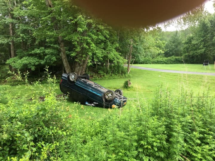 A look at the crash on Pleasant RIdge Road in Poughquag.