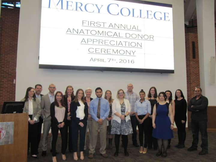 Mercy College will be honoring its anatomical donors at a ceremony next Tuesday.