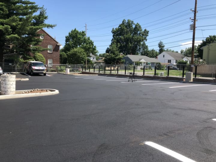 Maywood&#x27;s Marketplace has added nearly a dozen new parking spots in a freshly-paved lot.