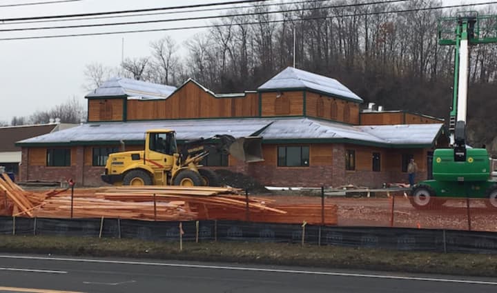What&#x27;s going up on Newtown Road in Danbury? That&#x27;s a new Texas Roadhouse restaurant.