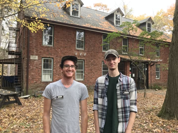 Ramapo College students James O’Neill and Liam Hickey are interning at the New Weis Center for Education, Arts &amp; Recreation in Ringwood.
