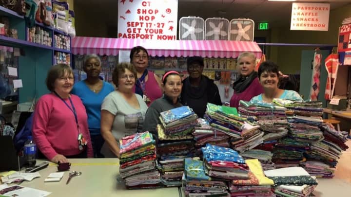Christie&#x27;s Quilting Boutique hosted a Pillowcase Sew-A-Thon.