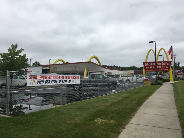 The McDonald&#x27;s on Newtown Road in Danbury is closed for renovations.