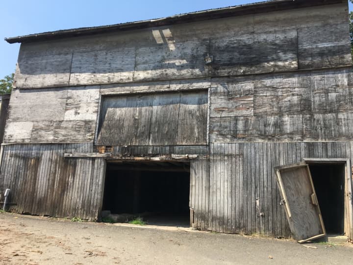 The 19th-century Charles Orem Barn on the former site of Young’s Nursery in Wilton will be preserved before construction begins on a new senior living community.