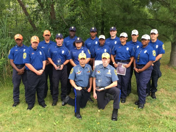 Fifteen members of the Fairfield Explorers attended the 2017 Cadet Police Academy.