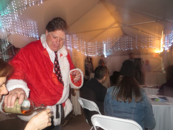 Joseph Soricelli, a consultant with Family Financial NY, which co-sponsored a Scotch tasting fundraiser for Friends of Westchester County Parks on Saturday at Winter Wonderland in Valhalla. A Bourbon tasting event is being planned for Dec. 29.