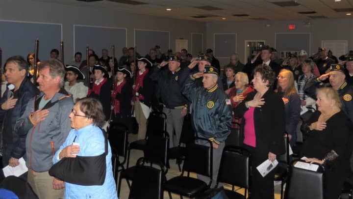 Four chaplains who died in World War II were honored at an American Legion ceremony in Yorktown.