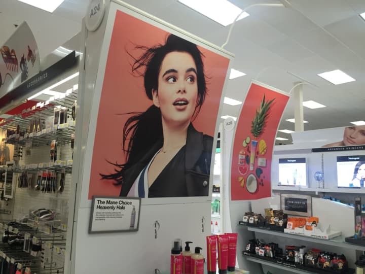 Visit Barbie Ferreira in Target&#x27;s Hackensack beauty section.