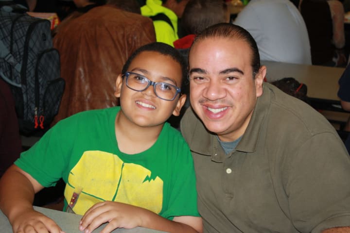 More than 200 fathers and male family members attended Valhalla&#x27;s first-ever Dads Take Your Child to School Day.