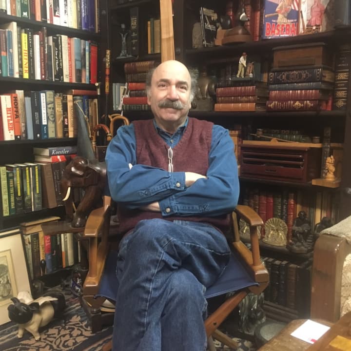 Howard Rose, owner of Brier Rose Books in Teaneck.