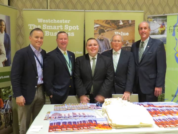Delegates from Westchester County were representing at the Business Expo in Rye Brook.