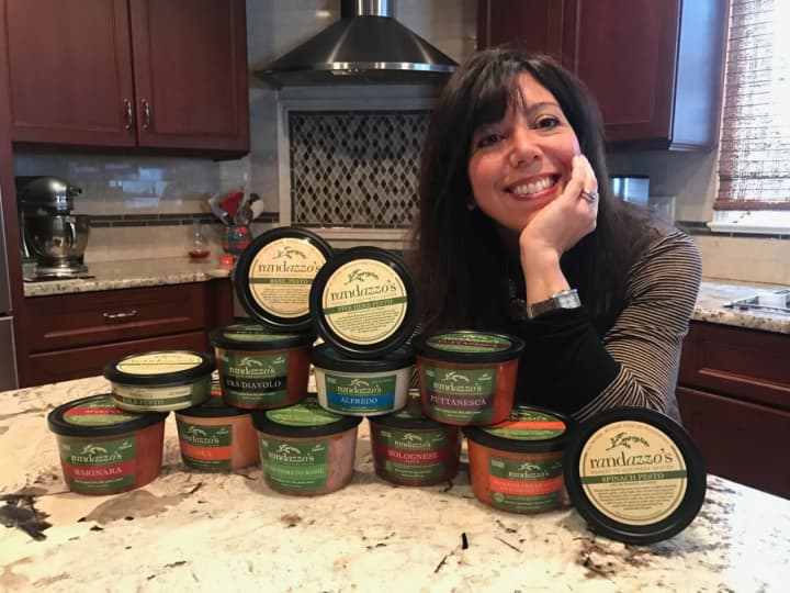 Glen Rock resident Rochelle Randazzo, owner of Randazzo’s Honest to Goodness Sauces and Pasta.