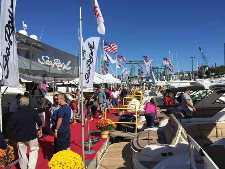 The Norwalk Boat Show enjoyed perfect weather for the annual outdoor event.