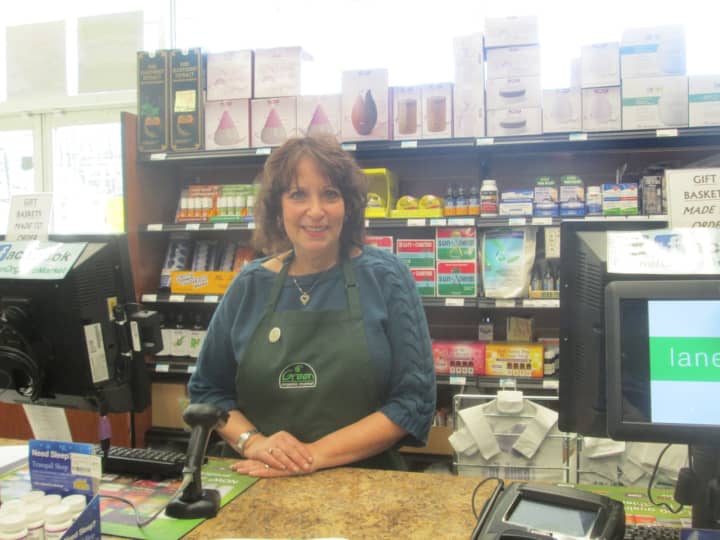 Janice Zaiman helps customers at Green Organic Market&#x27;s supplement store in Hartsdale.