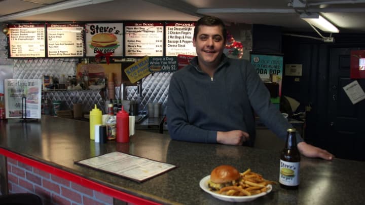 Stephen Chrisomalis of Steve&#x27;s Burgers on Route 46 in Garfield.