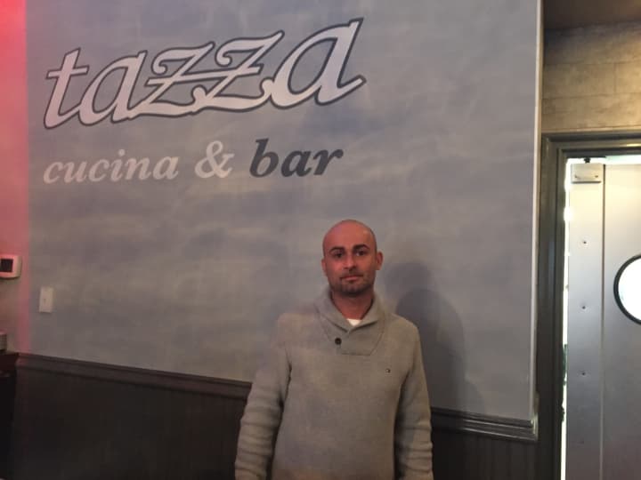 Roberto Furnari, one of the owners of Tazza Osteria &amp; Bar in Newtown.