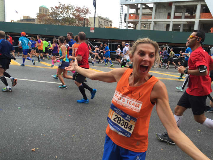 Stacy Ray recently completed the NYC Marathon.