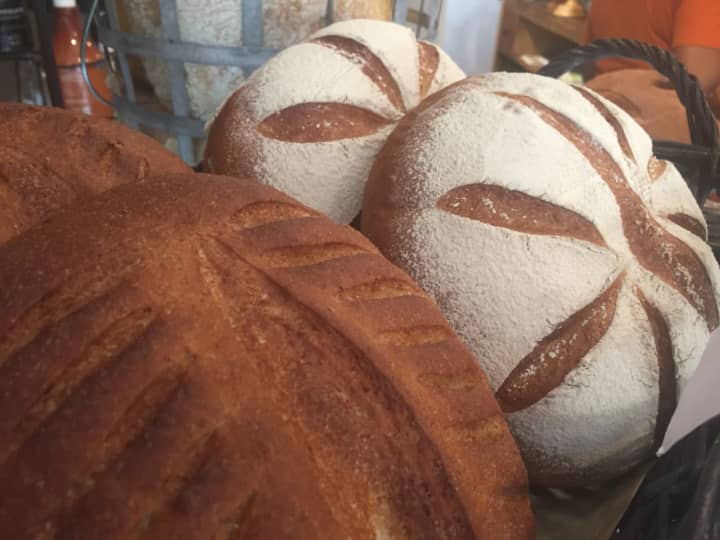 Sourdough and gluten-free breads are made fresh every day at The Pastry Hideaway in Wilton.