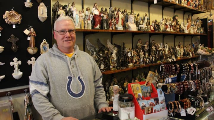 Gary Doran spent a career working with and for philanthropies before becoming the owner of The Religious Shoppe in Hasbrouck Heights.