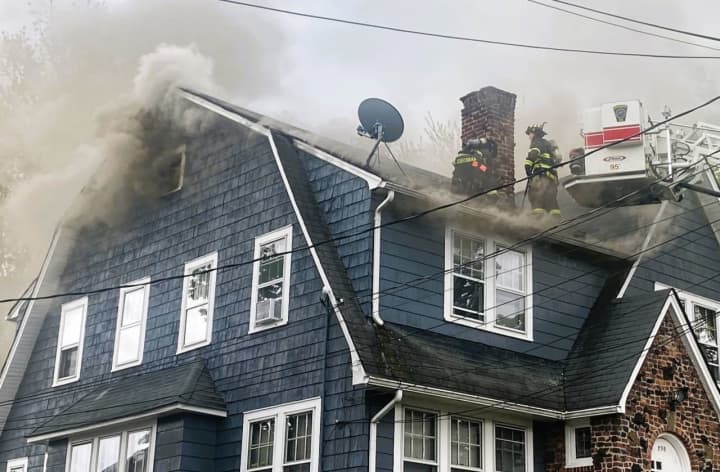 The smoky blaze broke out in the 2½-story wood-frame house on Walton Street off South Maple Avenue in Ridgewood around 12:30 p.m. Thursday, May 4.