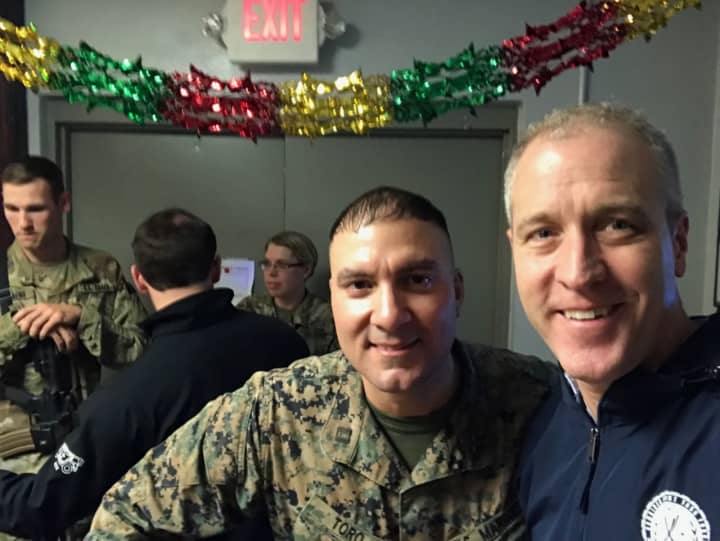 Rep. Sean Patrick Maloney (D-Cold Spring) in Afghanistan with Christian Toro