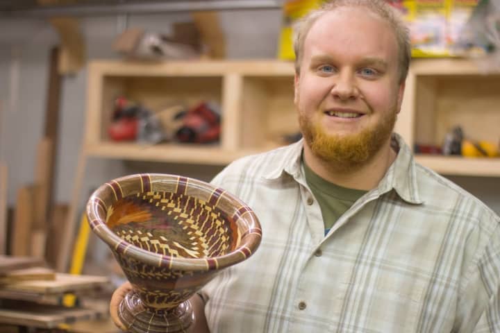 Tyler Lucas of Paramus is the owner of Trees To Dreams, which he runs out of his garage and turns a profit mostly through online sales and at crafts shows.