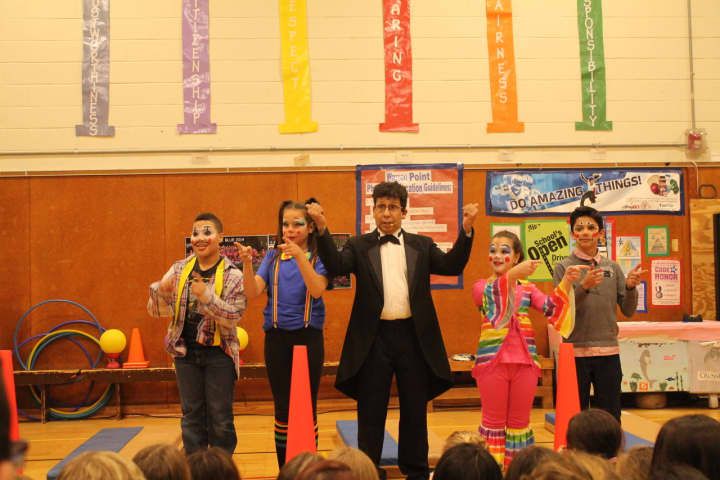 The Warren Point PTA recently sponsored a &quot;Student Circus Residence Program.&quot;