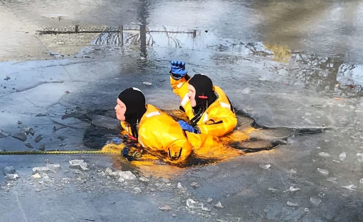 &quot;This equipment gives us the capability to be able to rescue both people and animals in Overpeck Creek or anywhere we might be called for ice emergencies,&quot; Battalion Chief David Brierty said.