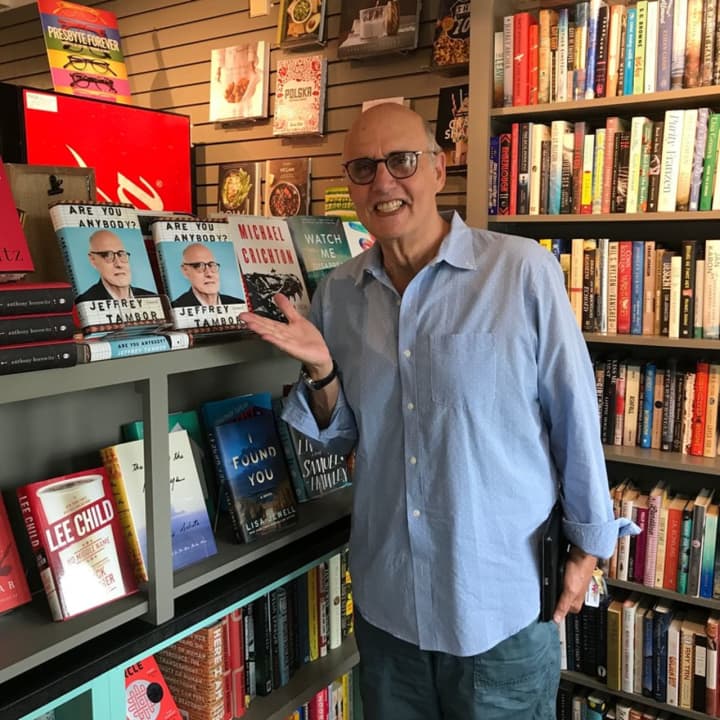 Jeffrey Tambor at Little Joe&#x27;s Books in Katonah.